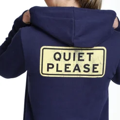 Cheap Australia Road Sign Hoody Women - Dark Blue, Yellow Hoodies & Sweaters