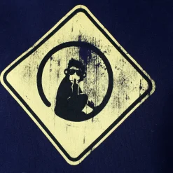 Cheap Australia Road Sign Hoody Women - Dark Blue, Yellow Hoodies & Sweaters