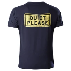 Online Australia Road Sign T-Shirt Men - Dark Blue, Yellow Shirts