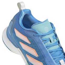 Clearance Avacourt Clay Court Shoe Women - Blue, White Clay Court Shoes