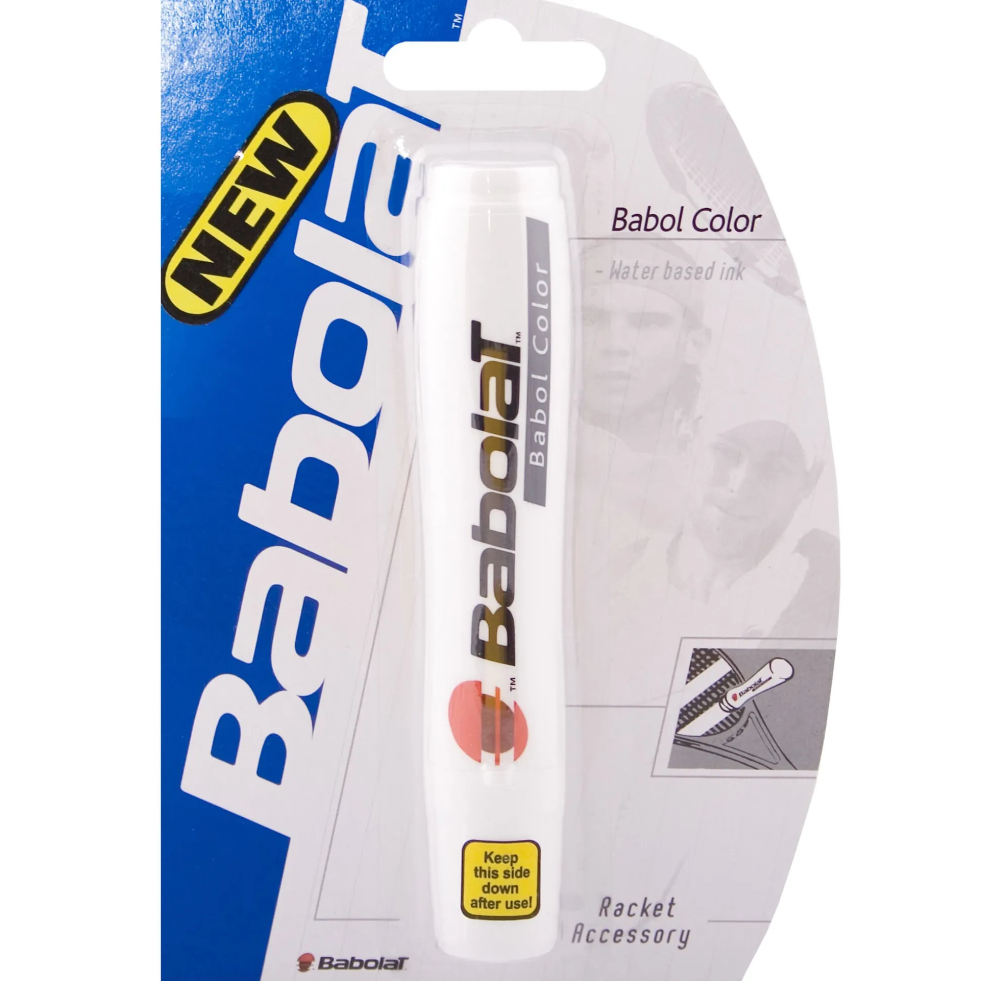 Hot Babol Color Stencil Ink - White Racket Accessories