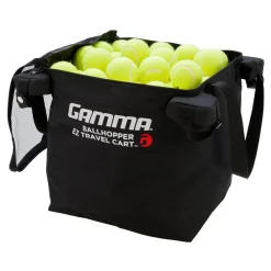 Flash Sale Ballhopper EZ Travel Cart 150 Extra Ball Pocket - Black Coaching Equipment