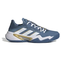 Cheap Barricade Clay Court Shoe Women - Blue, Gold Clay Court Shoes