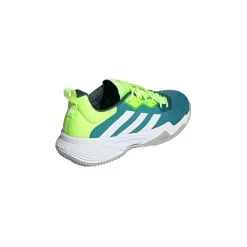 Store Barricade Clay Court Shoe Men - Petrol, Neon Green Clay Court Shoes