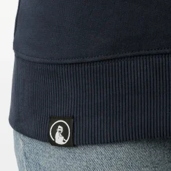Flash Sale Baseline Logo Metallic Hoody Women - Dark Blue, Gold Hoodies & Sweaters