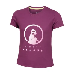 Hot Baseline Logo T-Shirt Girls - Berry, Pink Shirts