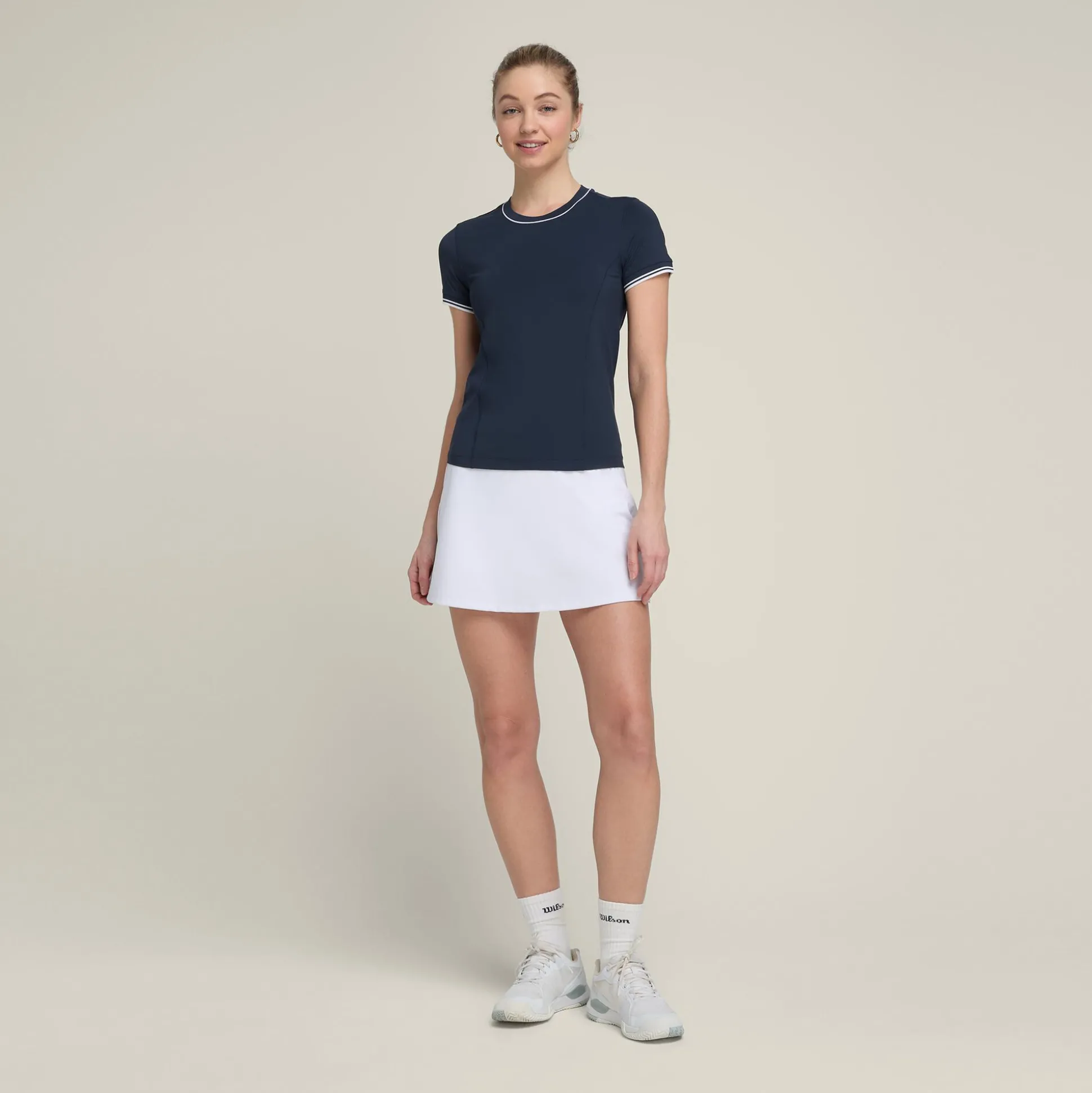Best Baseline Seamless Team T-Shirt Women - Dark Blue Shirts