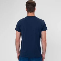 Best Beach Spirit Logo Chill T-Shirt Men - Dark Blue Shirts