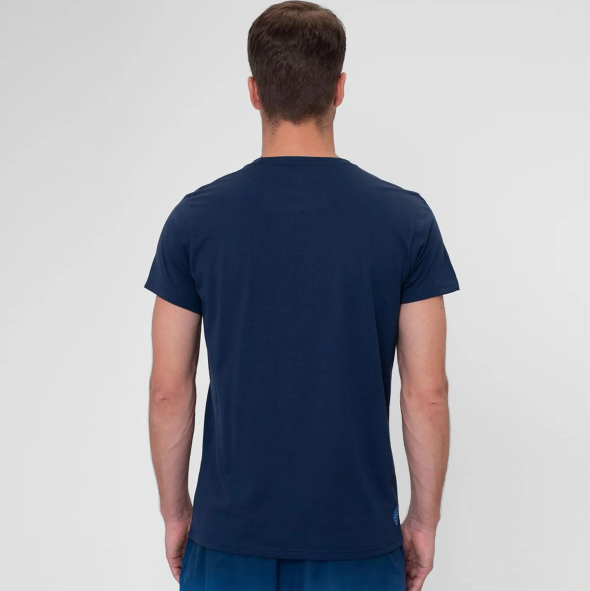 Best Beach Spirit Logo Chill T-Shirt Men - Dark Blue Shirts