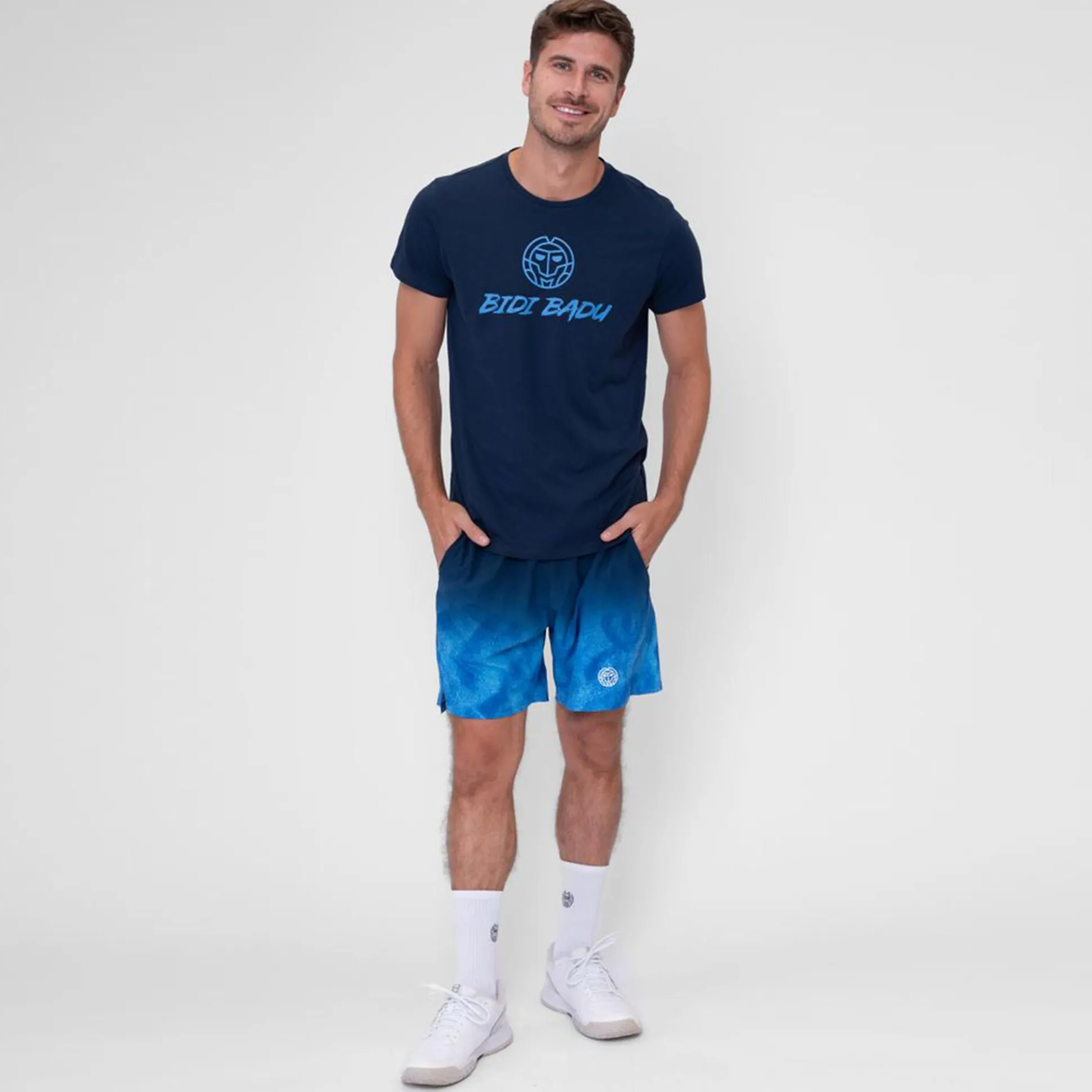 Best Beach Spirit Logo Chill T-Shirt Men - Dark Blue Shirts
