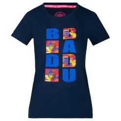 Sale Behati Lifestyle Tee T-Shirt Women - Dark Blue, Multicoloured Shirts