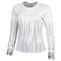 Outlet Between The Lines Long Sleeve Women - White Shirts