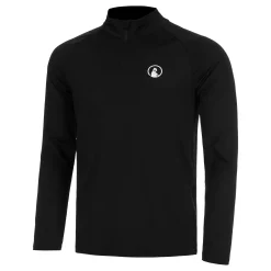 Fashion Big Serve 1/4 Zip Long Sleeve Men - Shirts