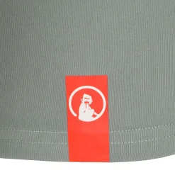 Outlet Big Serve1/4 Zip Long Sleeve Men - Sage, Red Shirts