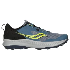 Online Blaze TR Trail Running Shoe Men - Blue, Neon Yellow Running Shoes