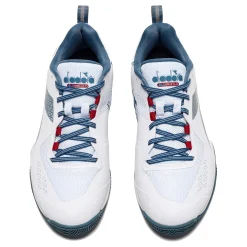 Fashion Blushield Torneo 2 Clay Court Shoe Men - White, Petrol Clay Court Shoes