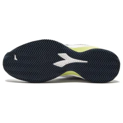 New Blushield Torneo 2 Clay Court Shoe Men - White, Blue Clay Court Shoes
