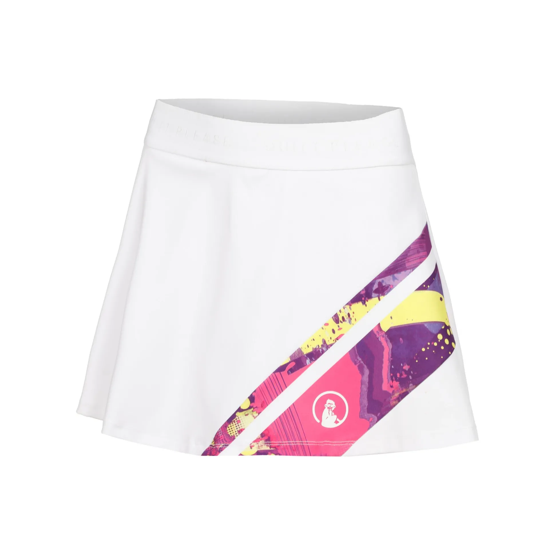 Hot Bounce Skirt Women - White, Multicoloured Skirts