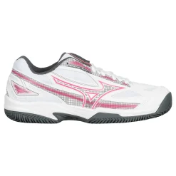 Discount Break Shot 4 Clay Court Shoe Women - White, Pink Clay Court Shoes