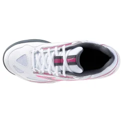 Discount Break Shot 4 Clay Court Shoe Women - White, Pink Clay Court Shoes