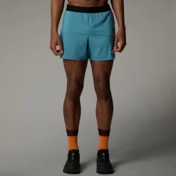 Outlet Breeze 5in Running Shorts Men - Blue Grey Running Clothing