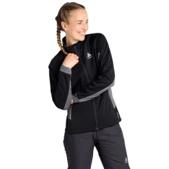 Hot Brensholmen Running Jacket Women - Black, Grey Running Clothing