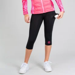 New Bruna Tech Tight Women - Black, Pink Pants