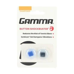 Fashion Button Shockbuster Dampener - Blue, Black Racket Accessories
