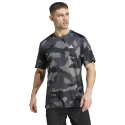 Flash Sale Camo AOP T-Shirt Men - Black, Grey Shirts