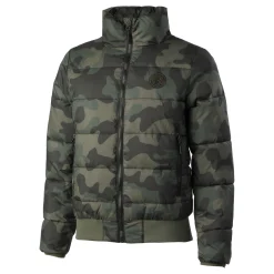 New Camou Supercourt Down Jacket Women - Olive, Khaki Jackets