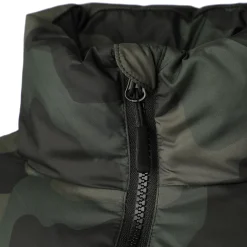 New Camou Supercourt Down Jacket Women - Olive, Khaki Jackets