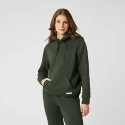 Cheap Centre Hoody Women - Dark Green Hoodies & Sweaters