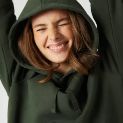 Cheap Centre Hoody Women - Dark Green Hoodies & Sweaters
