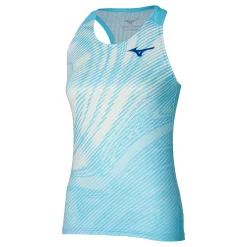 New Charge Printed Tank Top Women - Light Blue Tops
