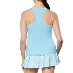 New Charge Printed Tank Top Women - Light Blue Tops