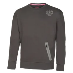 Hot Chill Crew Sweatshirt Men - Dark Grey Hoodies & Sweaters