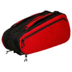 New Clash Super Tour Racket Bag 9 Pack - Red Racket Bags