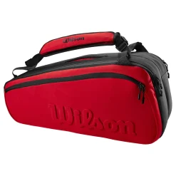New Clash Super Tour Racket Bag 9 Pack - Red Racket Bags