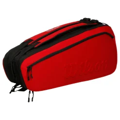 Clearance Clash Super Tour Racket Bag 6 Pack - Red Racket Bags