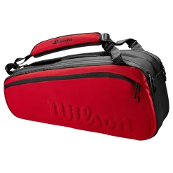 Clearance Clash Super Tour Racket Bag 6 Pack - Red Racket Bags