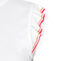 Online Classic Stripes Rib Tank Top Women - White Tops
