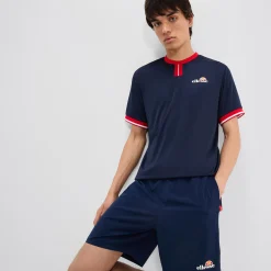 Shop Clinton T-Shirt Men - Dark Blue, Red Shirts