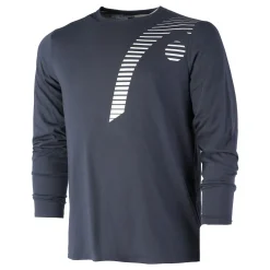 Shop Club 21 Cliff Long Sleeve Men - Dark Blue, White Shirts