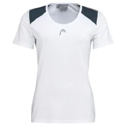 Discount Club 22 Tech T-Shirt Women - White, Dark Blue Shirts