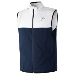 Discount Club 22 Vest Men - Blue, White Jackets