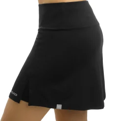 Fashion Club Basic Long Skirt Women - Black, Silver Skirts
