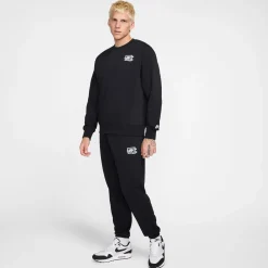Best Club Cuff Bolt Training Pants Men - Black, White Pants