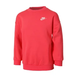 Discount Club Fleece Oversized Crew Sweatshirt Girls - Hoodies & Sweaters