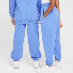 Outlet Club Fleece Training Pants Girls - Light Blue Pants