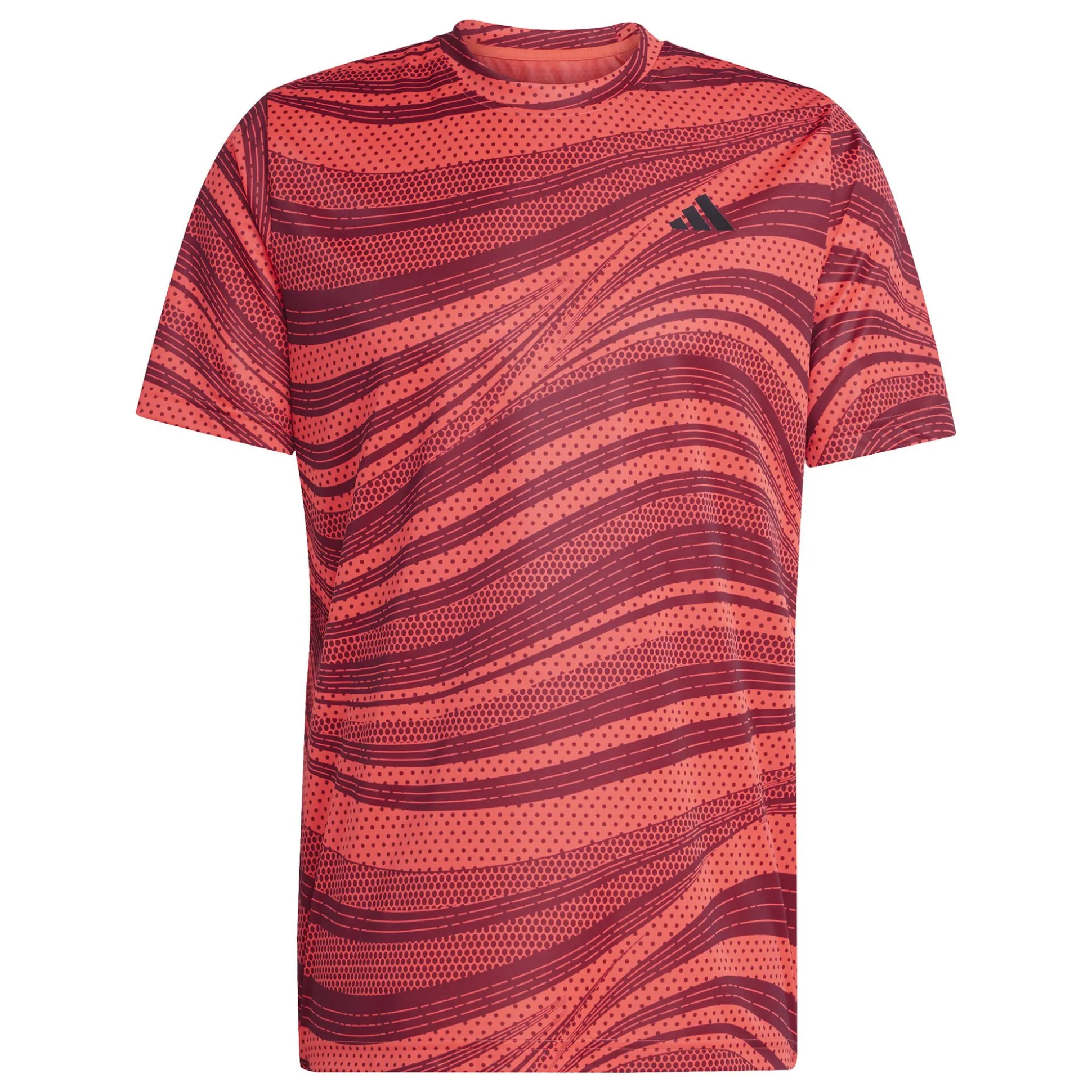 Online Club Graphic T-Shirt Men - Orange, Red Shirts